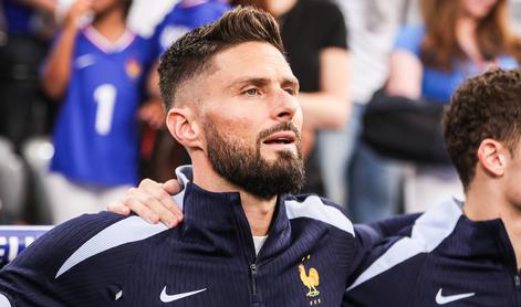 Olivier Giroud se je uradno poslovil od reprezentance: Prišel je strašen trenutek