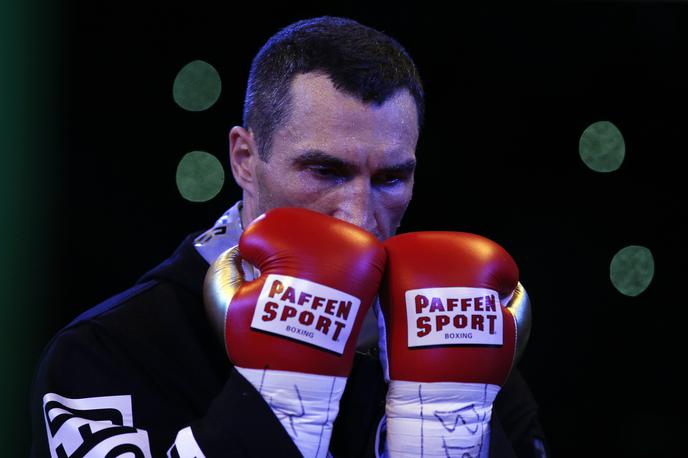 Vladimir Kličko Anthony Joshua Wembley 2017 | Vladimir Kličko bo sprejet v boksarski hram slavnih. | Foto Reuters