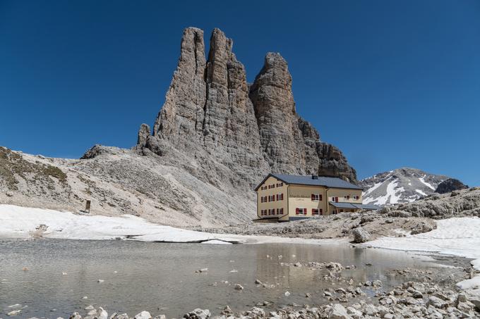 Torri del Vajolet. | 18 mm, f/8, ISO-100, 1/500 sekunde | Foto: Peter Susič