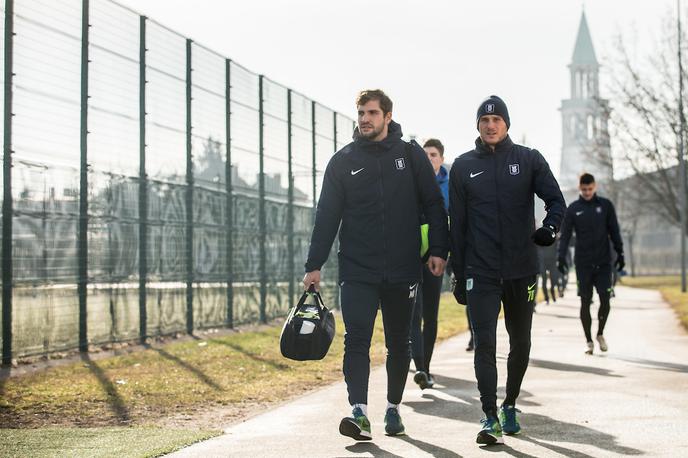 NK Olimpija Priprave Robert Pevnik | Nogometaši Olimpije so hladno Slovenijo zamenjali za toplejšo Turčijo. | Foto Vid Ponikvar