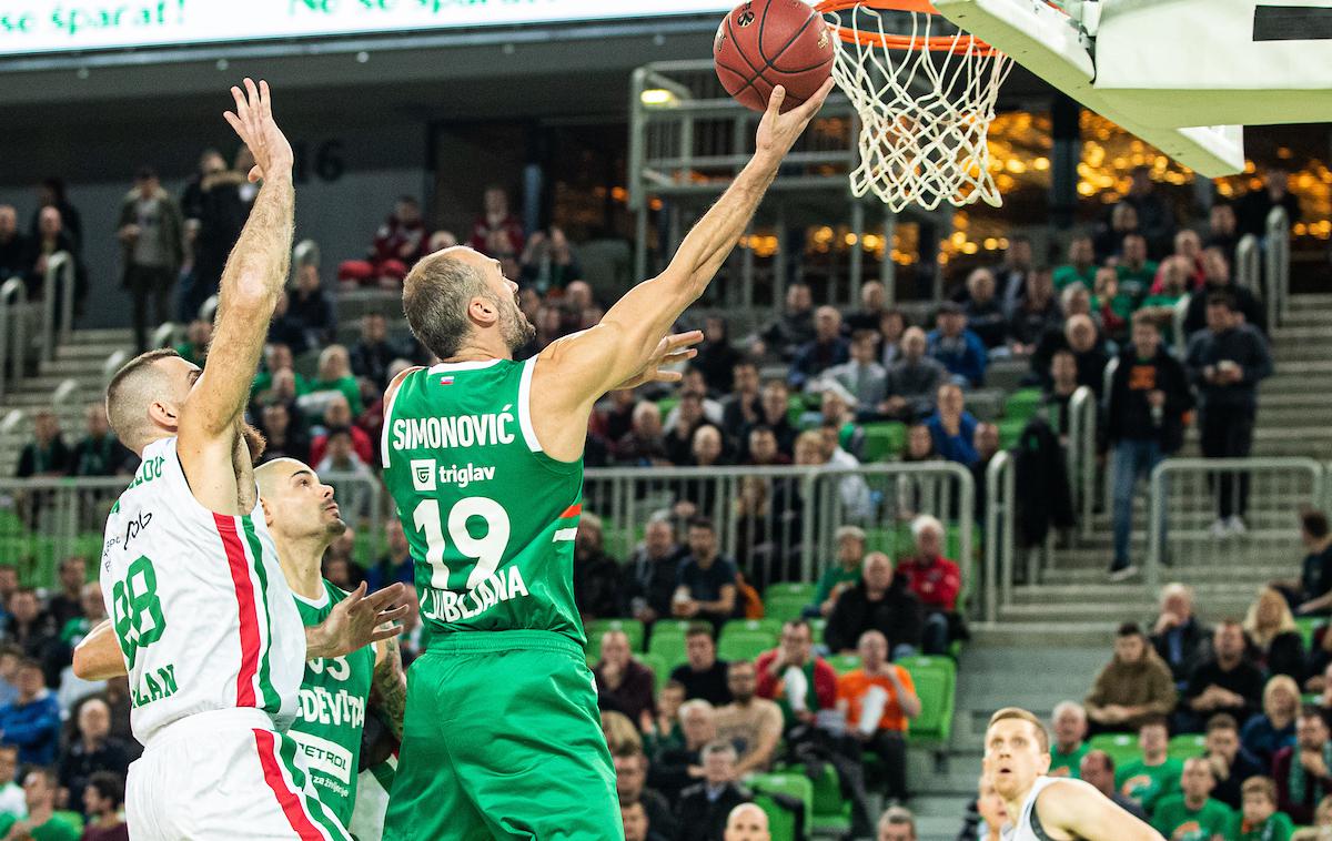 KK Cedevita Olimpija : Unics Kazan, EuroCup | Cedevita Olimpija ima v EuroCupu zdaj dve zmagi, dosegla ju je zapored. | Foto Grega Valančič/Sportida