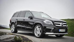 Mercedes-benz GL bo še prisoten na naših cestah