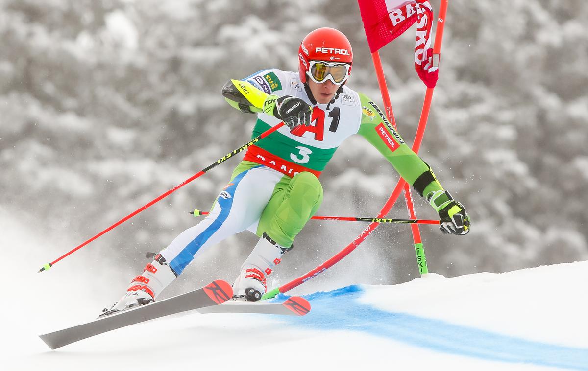 Žan Kranjec | Žan Kranjec je bil po prvi vožnji šesti, v finalu pa je še pridobil eno mesto. | Foto Getty Images