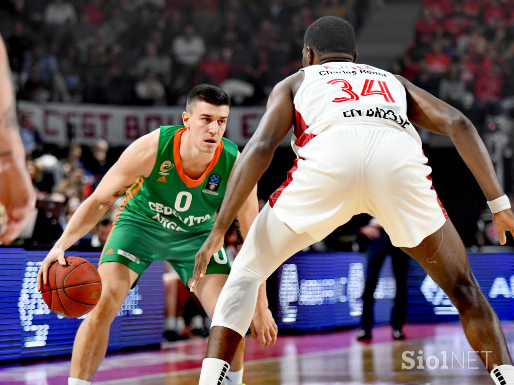 EuroCup: JL Bourg - Cedevita Olimpija