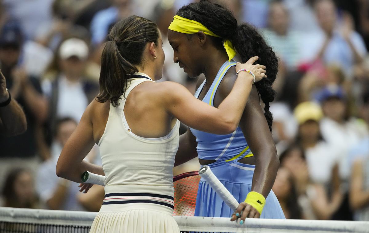 Emma Navarro, Coco Gauff | Emma Navarro je v osmini finala izločila rojakinjo in branilko naslova Coco Gauff. | Foto Guliverimage