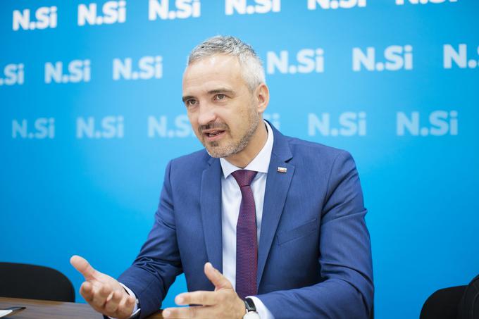 Janez Cigler Kralj je odnose med NSi in SDS označil za korektne.  | Foto: Bojan Puhek