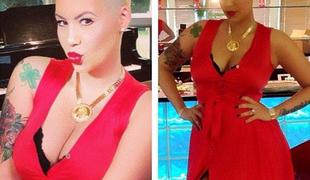 Amber Rose se že razkazuje