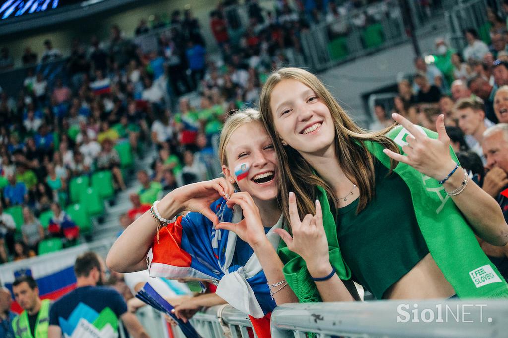 SP v odbojki 2022 (Stožice): Slovenija - Ukrajina, slovenska odbojkarska reprezentanca