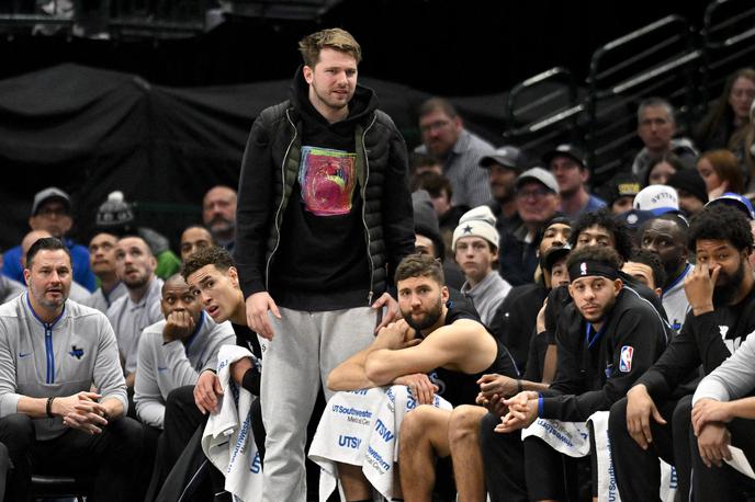 Luka Dončić Dallas Mavericks | Luka Dončić je izpustil še sedmo tekmo v tej sezoni. | Foto Reuters