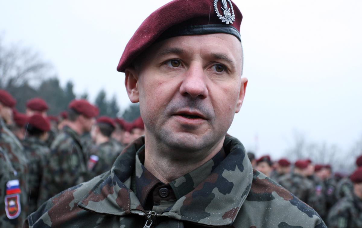 Miha Škerbinc | Brigadir Miha Škerbinc je danes prevzel vodenje sil Slovenske vojske. | Foto STA