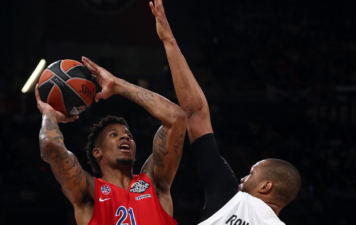 Anthony Randolph, Will Clyburn | Anthony Randolph v dvoboju s košarkarjem CSKA Willom Clyburnom. | Foto Reuters