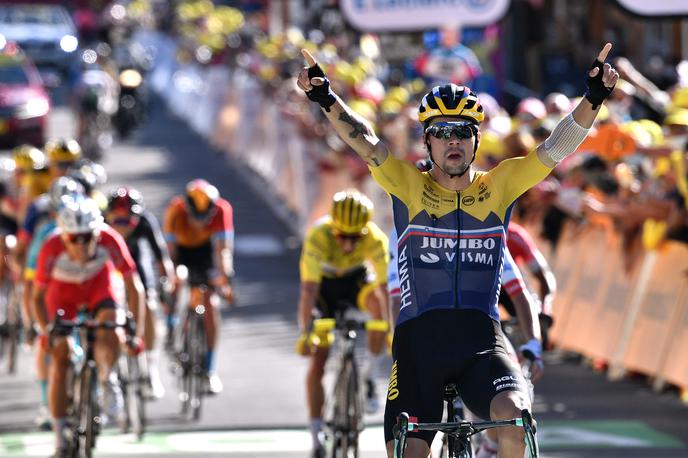 Primož Roglič & Tadej Pogačar - Tour 2020 | Primož Roglič je zmagovalec četrte etape letošnjega Toura! | Foto Reuters