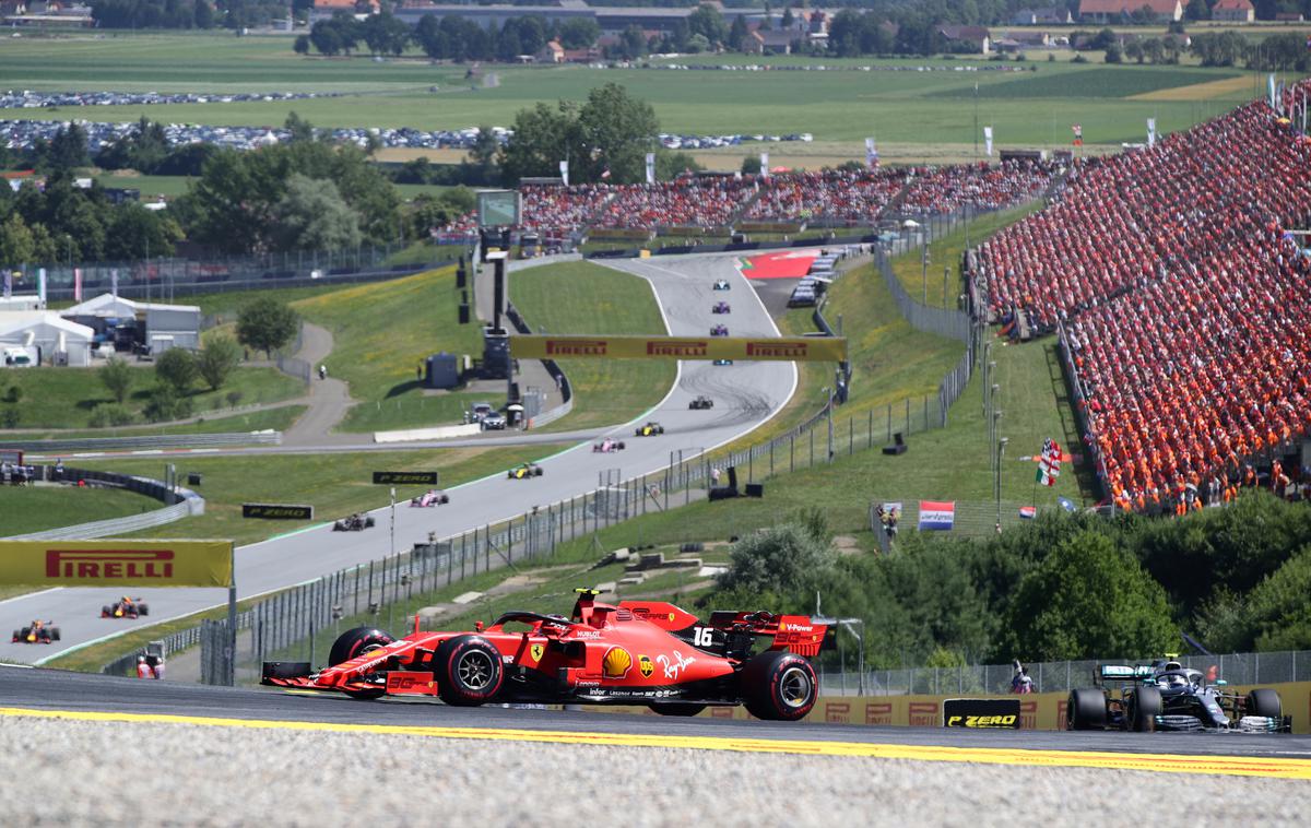 Spielberg F1 2019 | Spielberg bo v začetku julija gostil najboljše dirkače F1. | Foto Reuters