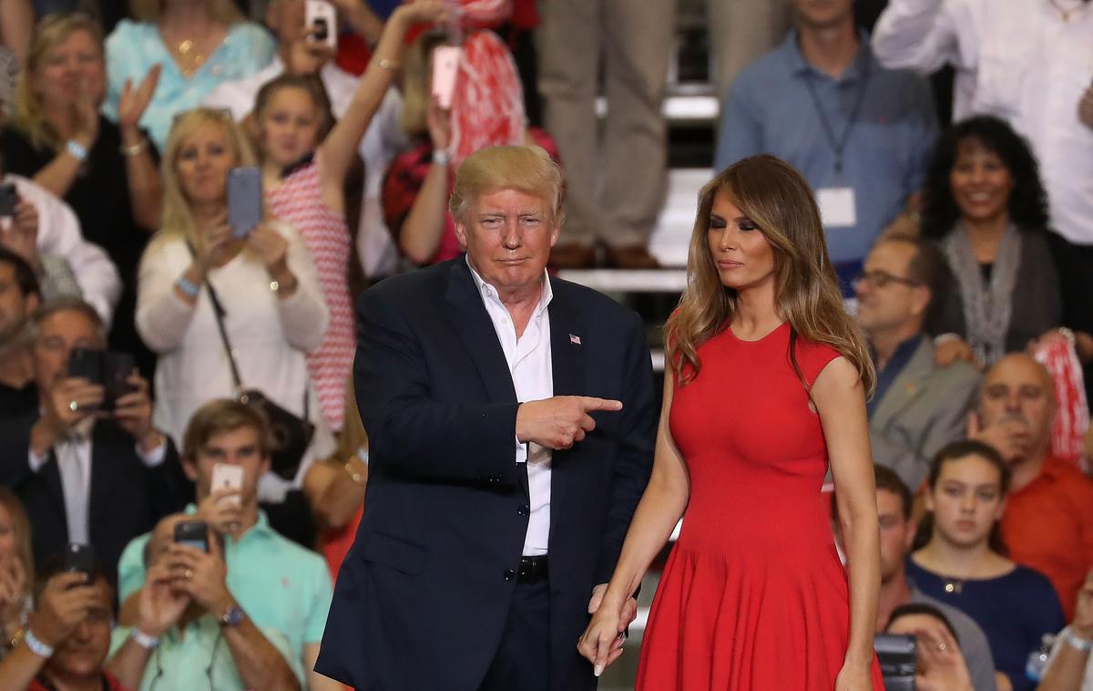 donald trump, melania trump | Foto Getty Images