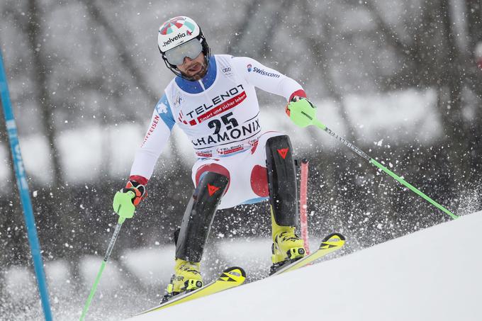 Luca Aerni je z 29. mesta napredoval tik pod zmagovalni oder. | Foto: Guliverimage/Vladimir Fedorenko