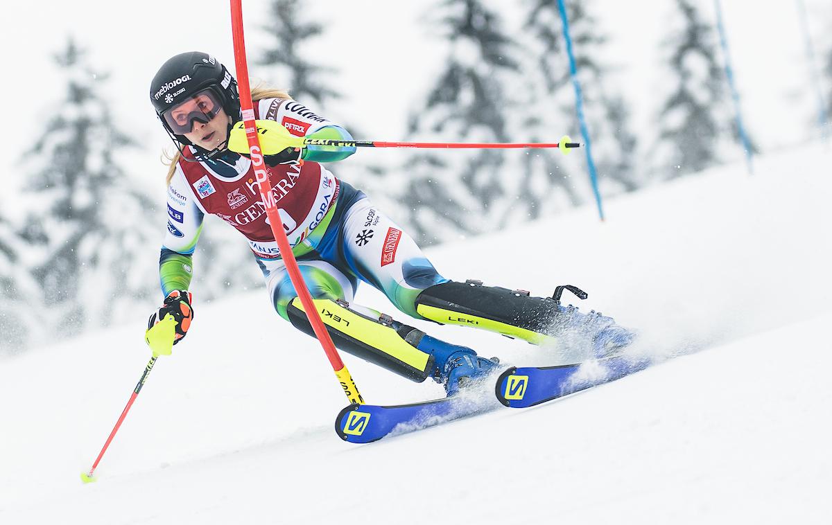 Zlata lisica, slalom, Ana Bucik | Ana Bucik je osvojila peto mesto. | Foto Grega Valančič/Sportida