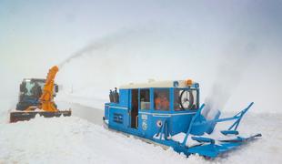 Izjemni prizori: danes odprtje, tako so splužili cesto na Grossglockner