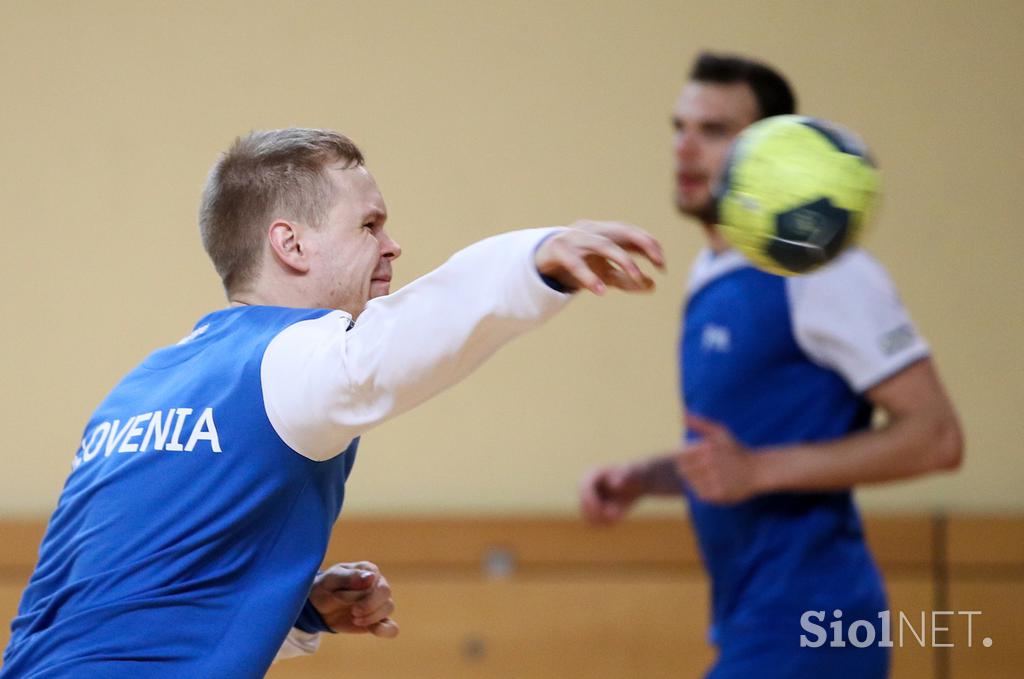 trening rokometna reprezentanca vojašnica