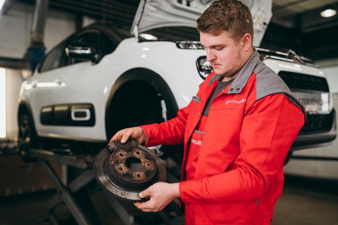 Pri zavornem sistemu je še kako pomembno, da izbirate preverjene originalne oziroma originalom enakovredne nadomestne dele.  | Foto: Citroën