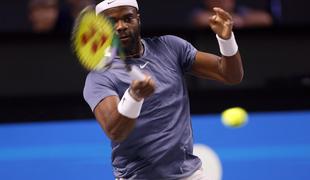 Tiafoe izločil prvega nosilca, prva nosilka uspešno v polfinale