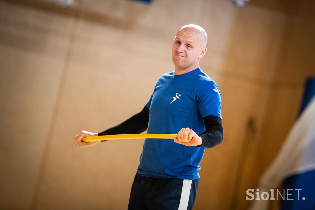 slovenska rokometna reprezentanca trening