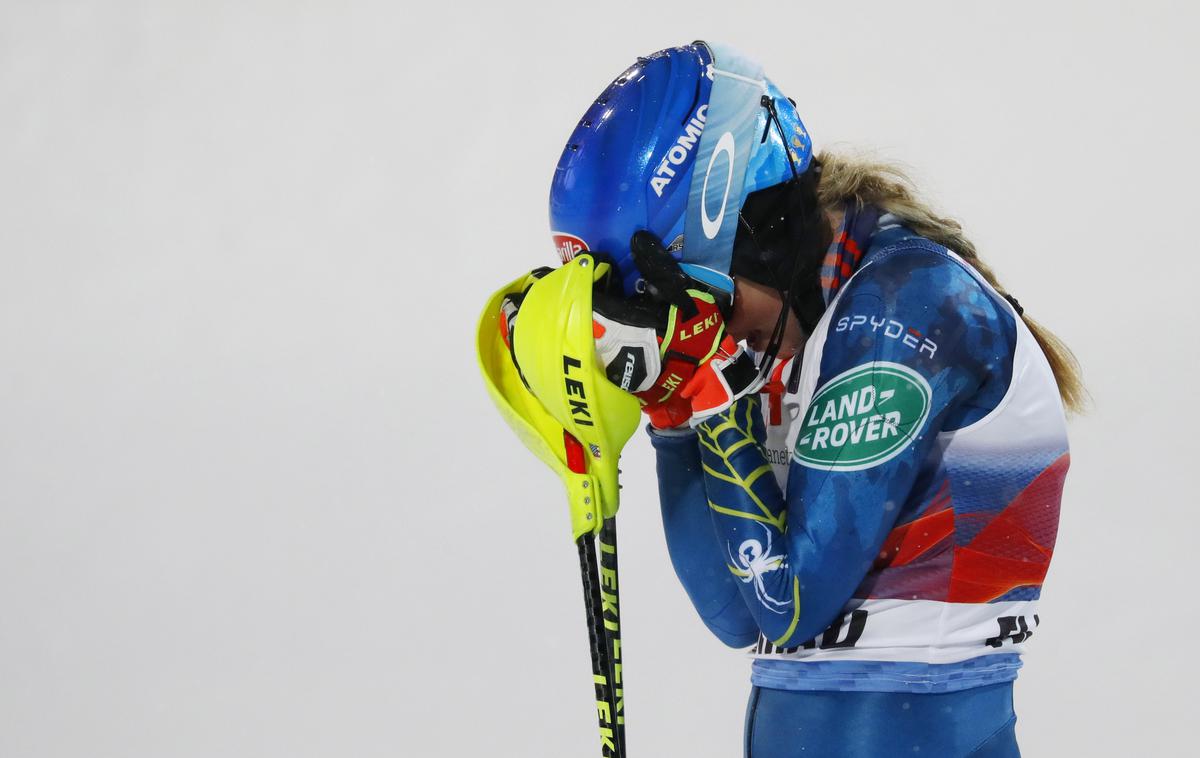 Mikaela Shiffrin | Mikaela Shiffrin je dosegla 44. slalomsko zmago v svetovnem pokalu. | Foto Reuters