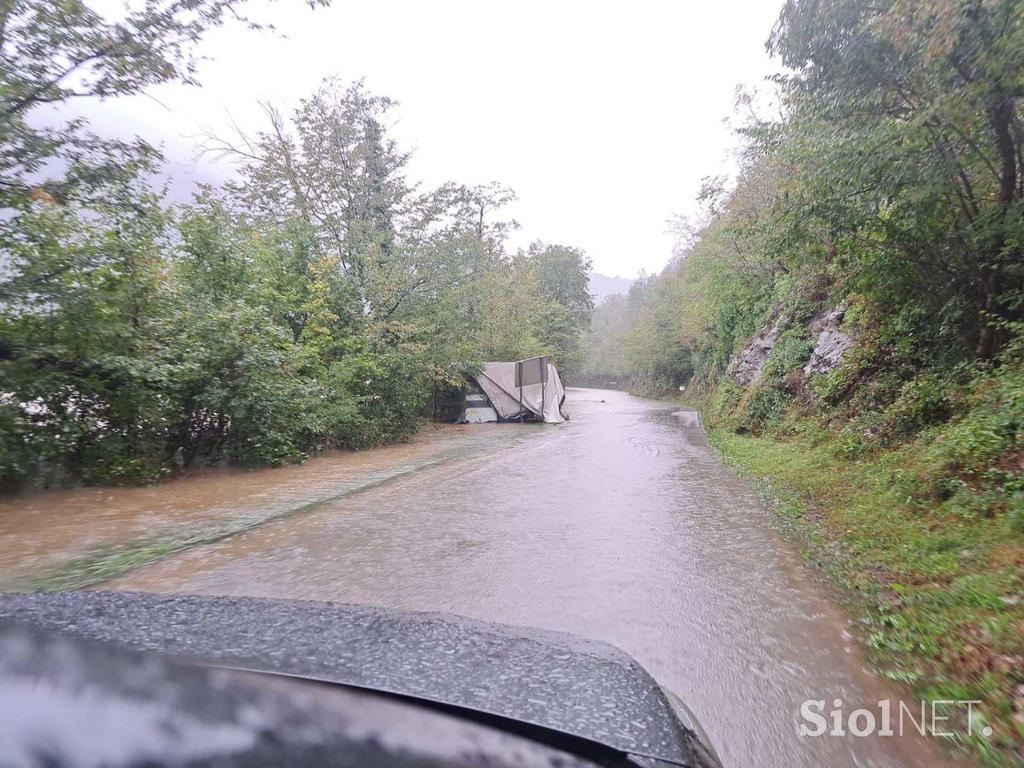 Poplavljena reka Kolpa