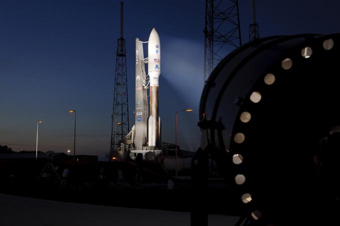 4. avgust 2011, predvečer izstrelitve rakete Atlas V, ki je v vesolje na petletno popotovanje poslala sondo Juno. | Foto: 