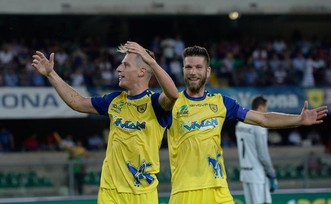 Valter Birsa in Boštjan Cesar s Chievom v Italiji na novo zmago upata že celo večnost. | Foto: Getty Images