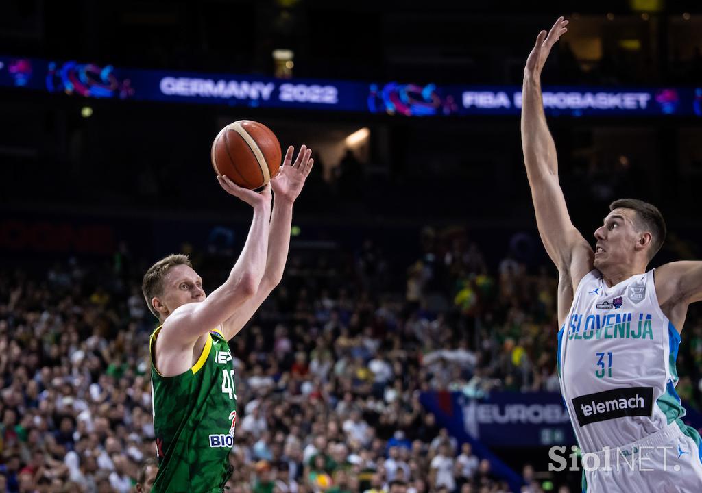 Slovenija : Litva slovenska košarkarska reprezentanca Eurobasket 2022