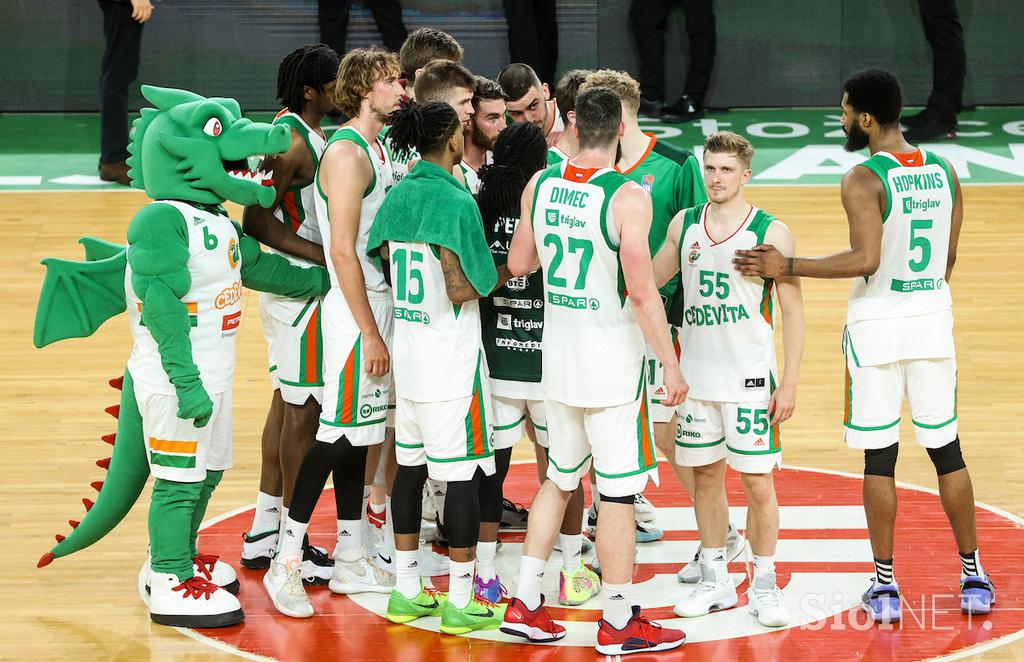 Cedevita Olimpija - Krka (prva tekma finala DP 2021)