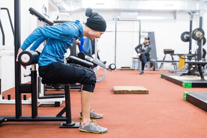 Anže Lanišek Skakalci trening | Foto: Grega Valančič/Sportida