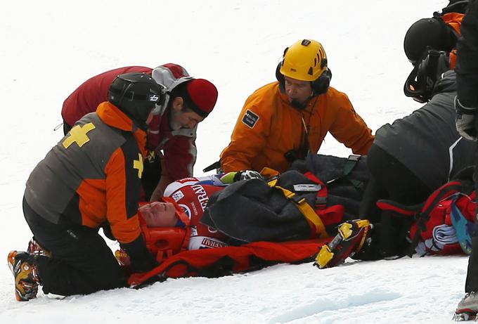 Seznam Marušinih poškodb je zelo dolg. | Foto: Reuters