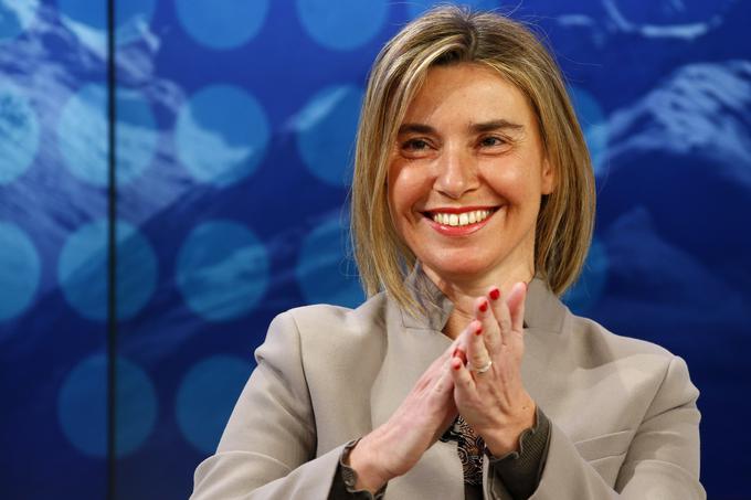 Visoka zunanjepolitična predstavnica unije Federica Mogherini je ob tem poudarila, da dialog ne pripada EU, temveč Srbiji in Kosovu. | Foto: Reuters