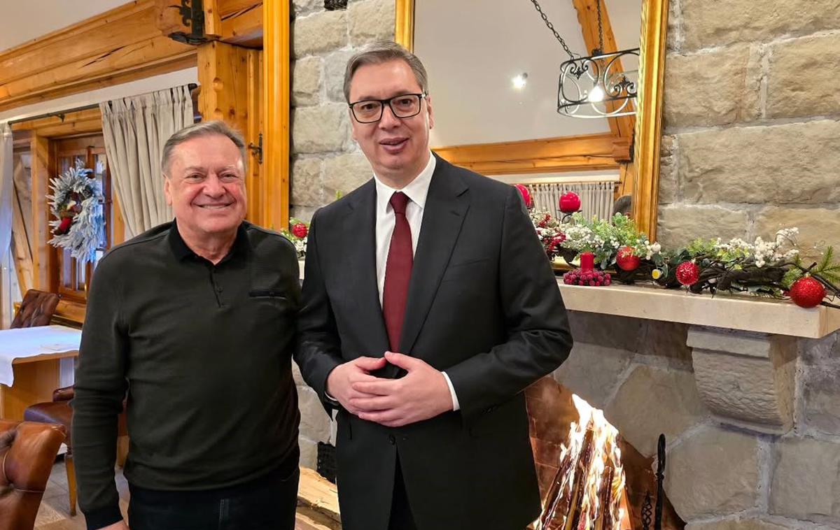 Zoran Janković in Aleksandar Vučić | Kot je poudaril ljubljanski župan Zoran Janković, bi prebivalci Srbije šele po morebitnem odhodu Vučića z oblasti "videli, kaj so imeli".  | Foto Instagram/Aleksandar Vučić