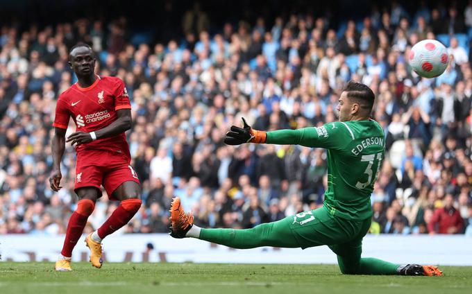 Sadio Mane je na svoj 30. rojstni dan zadel proti Manchester Cityju. | Foto: Reuters