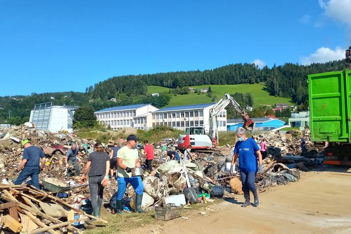 Poplave. Ujma. Karitas. | Predhodna ocena škode, ki jo občine sporočajo ministrstvu za naravne vire in prostor, bo podlaga za predplačilo.  | Foto Arhiv Karitas