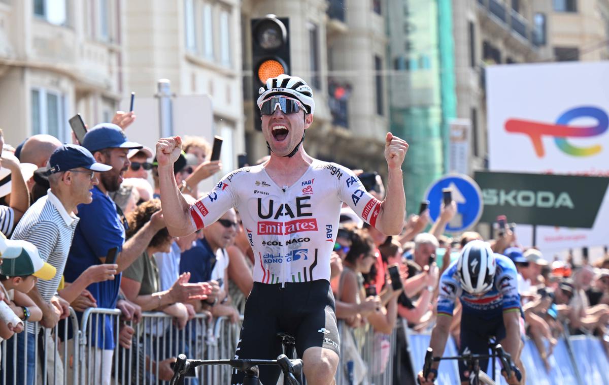 Marc Hirschi | Marc Hirschi (UAE Team Emirates) je zmagovalec enodnevne klasike po Bretanji. | Foto Guliverimage