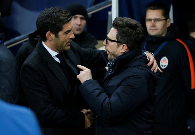 Kdo bo koga: Paulo Fonseca vs. Eusebio Di Francesco. | Foto: Reuters