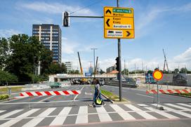 železniški nadvoz, Dunajska cesta v Ljubljani