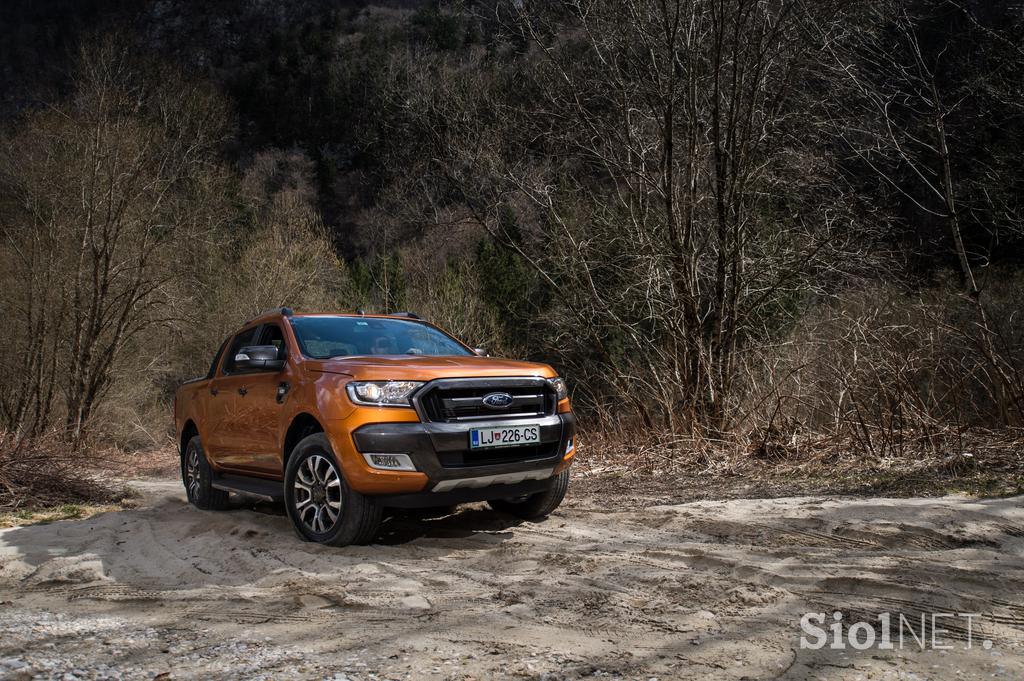 Ford ranger - fotogalerija testnega vozila