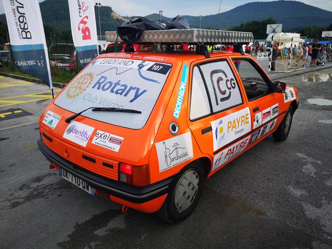 Peugeot 205 Europ Raid | Foto: Gregor Pavšič