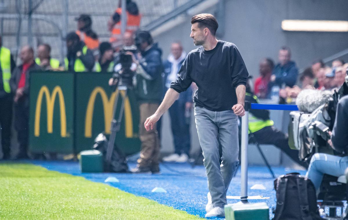 Luka Elsner Le Havre | Le Havre Luke Elsnerja je v sodnikovem dodatku izgubil z Nantestom in ostal brez dragocene točke v boju za obstanek. | Foto Guliverimage