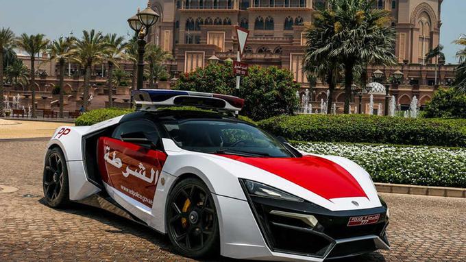 Lykan hypersport | Foto: Policija Abu Dabi