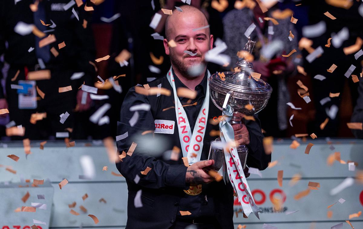 Luca Brecel | Belgijec Luca Brecel je osvojil naslov svetovnega prvaka v snookerju kot prvi igralec s celinskega dela Evrope do zdaj. | Foto Guliverimage