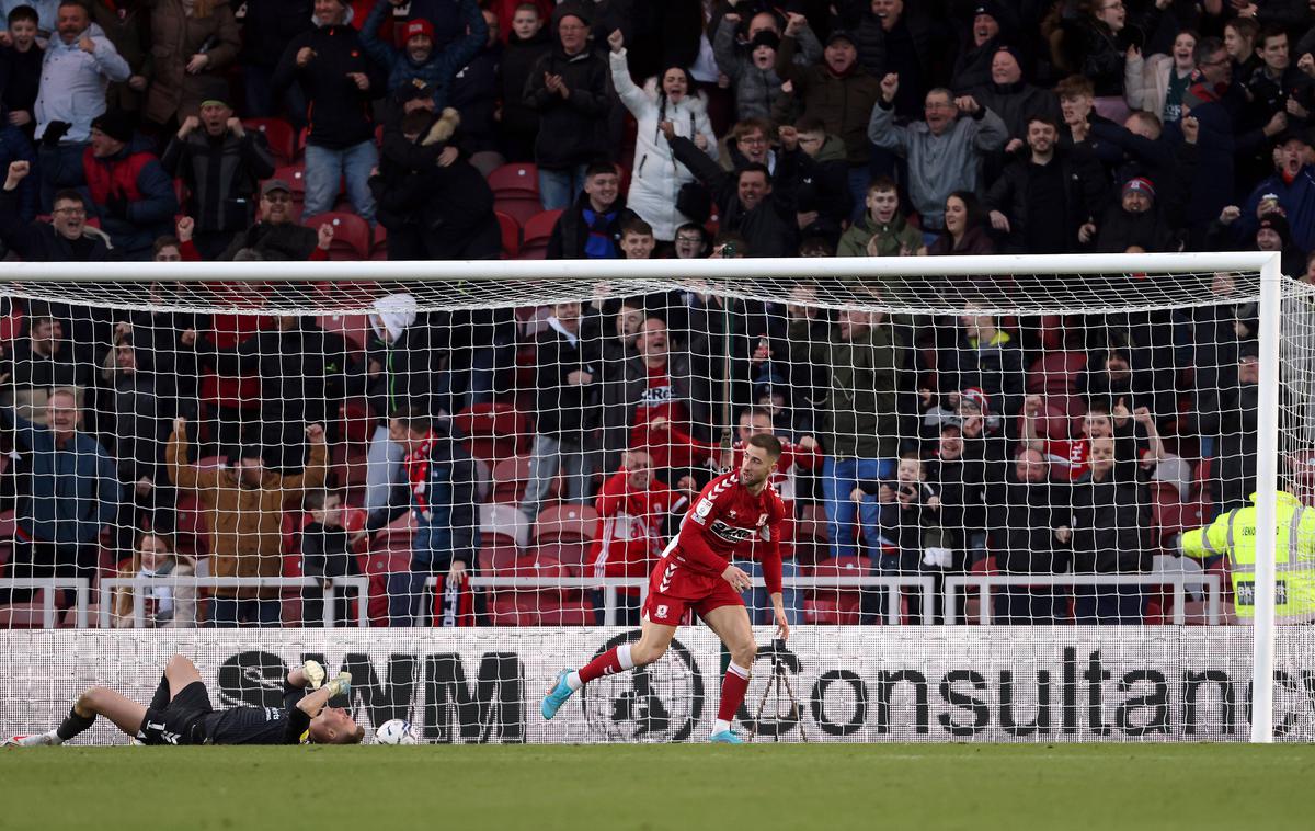 Middlesbrough Šporar | Andraž Šporar je zabil svoj sedmi gol v championshipu. | Foto Guliver Image