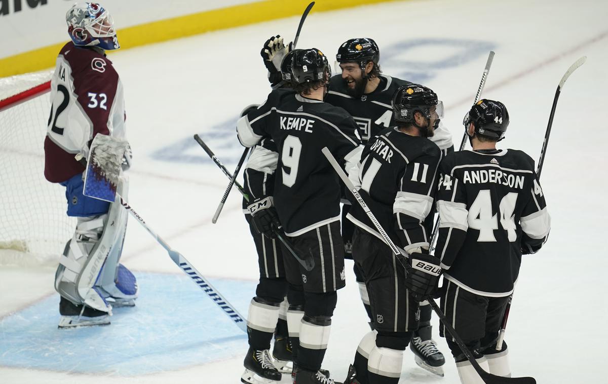 Lod Angeles Kings Anže Kopitar | Anže Kopitar se je s Kralji ponovno udaril z Divjaki. | Foto Guliverimage