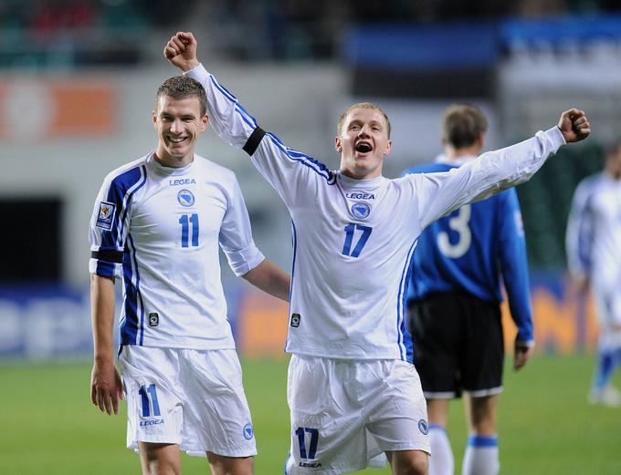 Senijad Ibričić kot nekdanji reprezentant Bosne in Hercegovine v svoji domovini uživa veliko priljubljenost.  | Foto: AP / Guliverimage