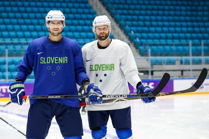 slovenska hokejska reprezentanca SP 2019 Nursultan David Rodman Andrej Hebar | Foto: Matic Klanšek Velej/Sportida