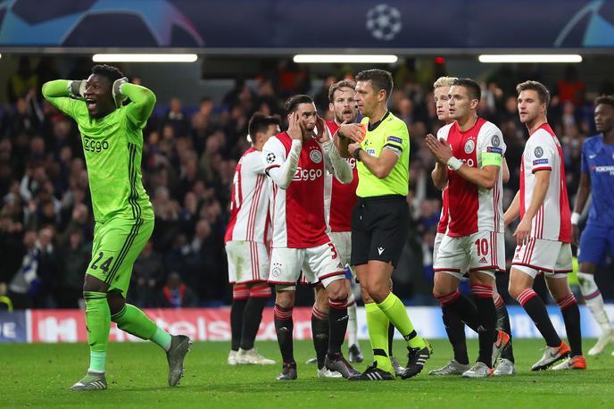 Ajax | Nogometaši Ajaxa kar niso mogli verjeti, kaj vse jim je sodnik dosodil v 68. in 69. minuti. | Foto Guliver/Getty Images